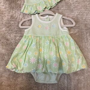 Little Me Flower Bubble with Hat